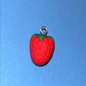 Handmade Strawberry Charm